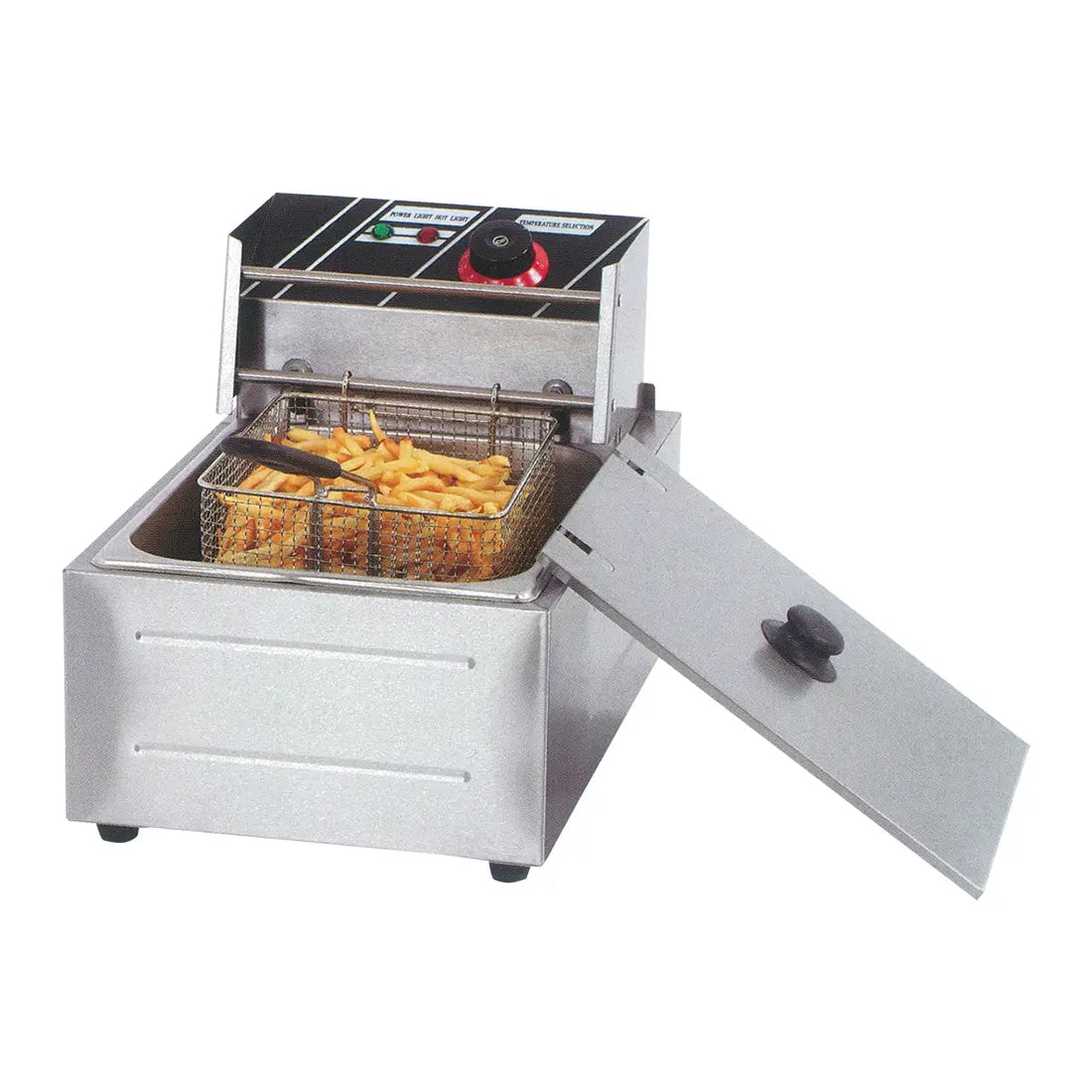 Electmax Single Tank Electric Fryer 2.5kw – TEF-81KW - Cafe Supply