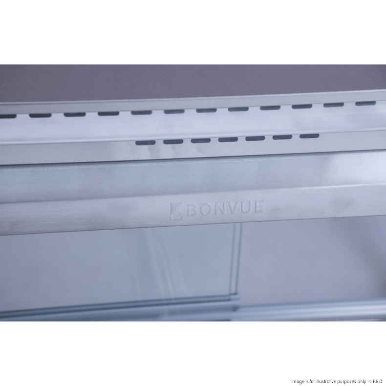 Bonvue Square Countertop Wet and Dry Bain Marie - Cafe Supply