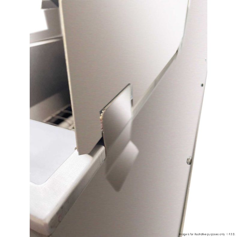 Deep Fryer Side Splash Guard – USG-1 – 520 x 465mm - Cafe Supply