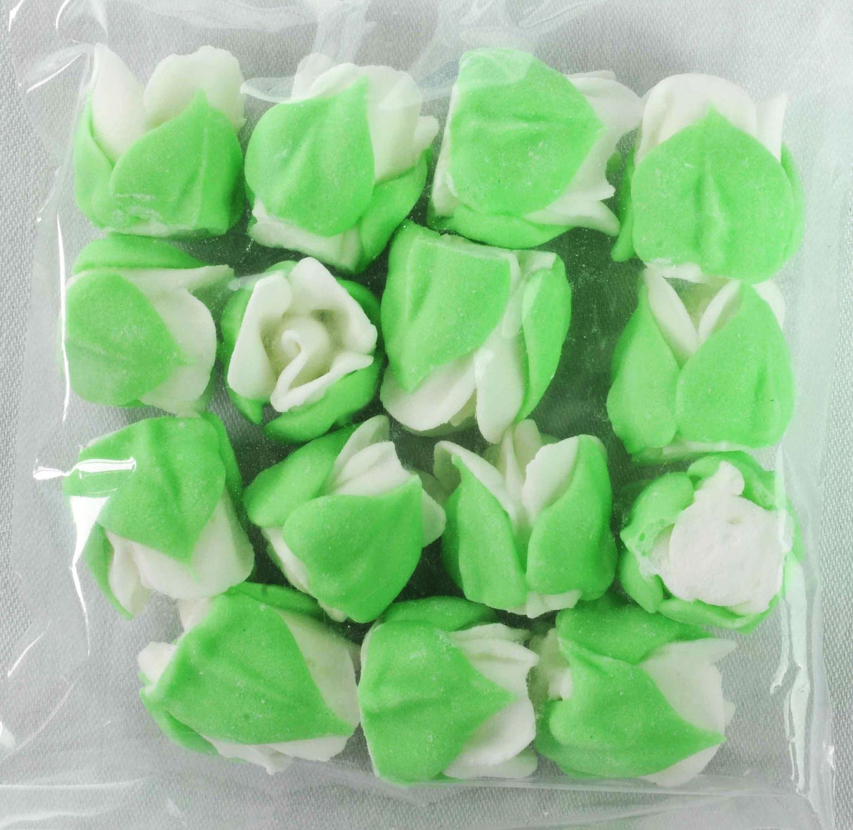 Icing White Roses Buds 15mm, Pkt 15 - Cafe Supply