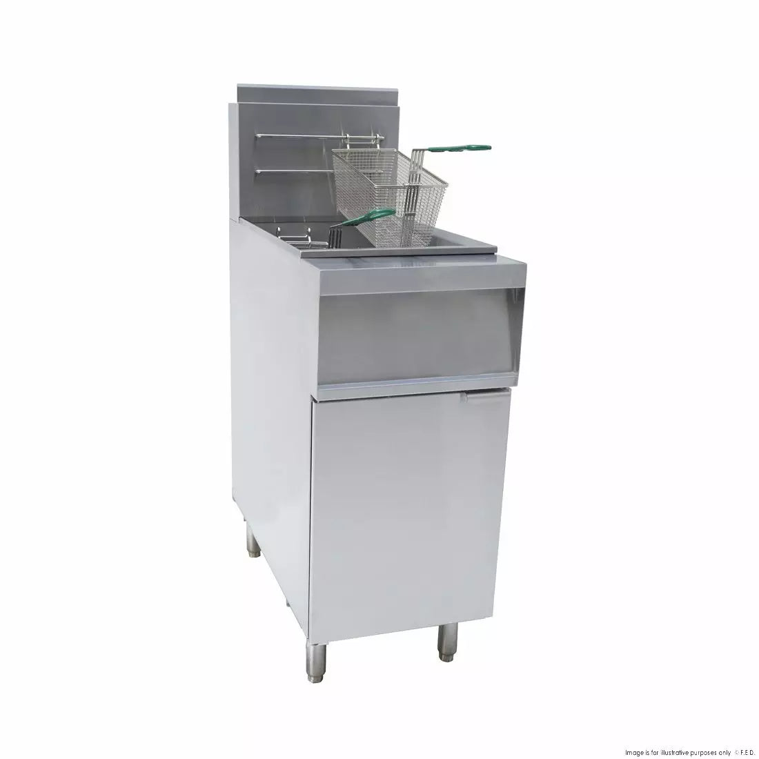 Frymax V Pan LPG Deep Fryer VP122LPG - Cafe Supply