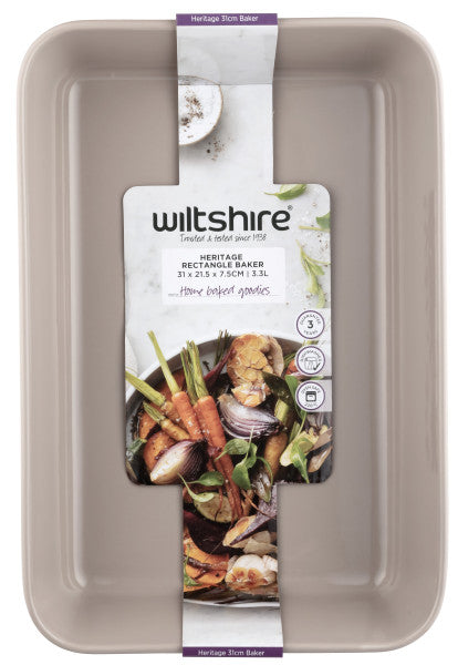 Wiltshire Heritage Rectangle Baker 31cm - Cafe Supply