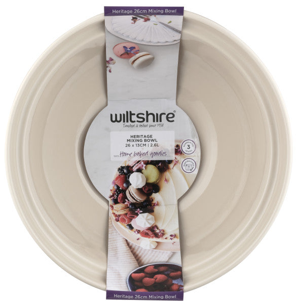 Wiltshire Heritage Mixing Bowl 26cm - Cafe Supply