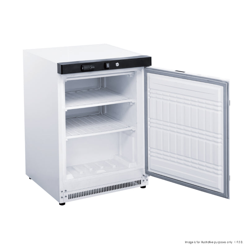 FED-X 120L Bar Freezer Solid Door | Stainless Steel | Digital Control Only $1,318.90 inc GST ✔ Energy Efficient ✔ Lockable ✔ 2-Year Warranty Shop Now at Cafe Supply