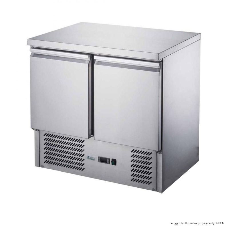 FED-X Compact Workbench Fridge - XGNS900B - Cafe Supply