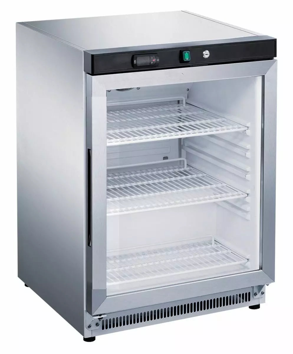 FED-X 130L Bar Cooler Glass Door XR200SG - Cafe Supply