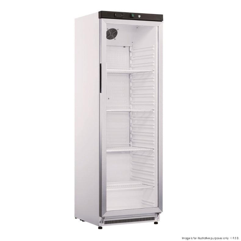 FED-X 350L Single Glass Door Fridge XR400SG - Cafe Supply