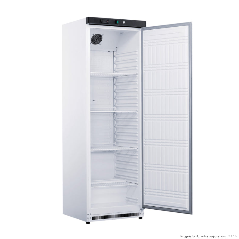 FED-X 350L S/S Single Solid Door Fridge XR400SS - Cafe Supply
