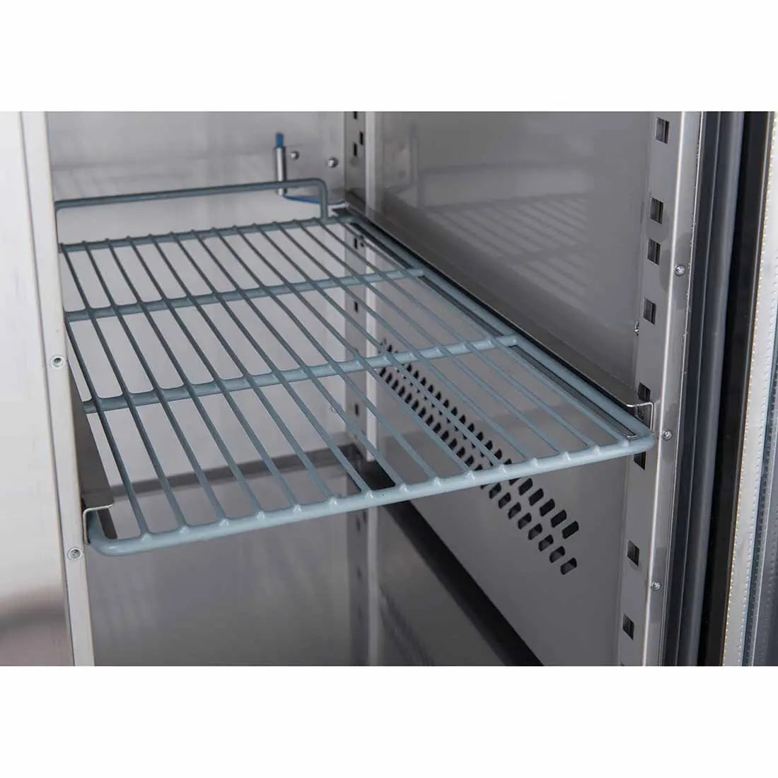 FED-X S/S Three Door Bench Freezer – XUB6F18S3V - Cafe Supply