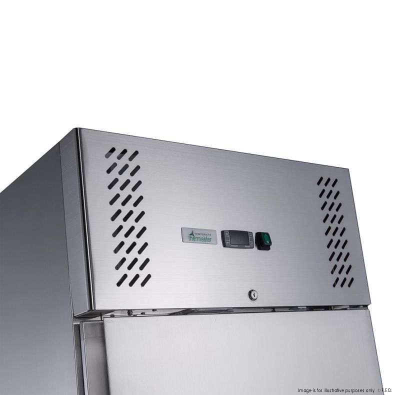 FED-X S/S Single Door Upright Fridge – XURC400S1V - Cafe Supply