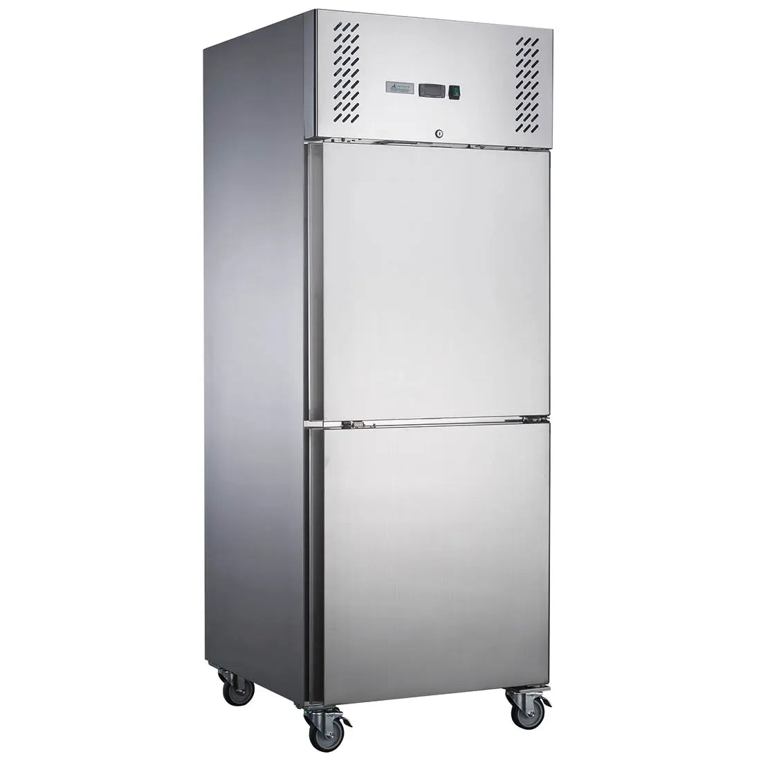FED-X S/S Two Door Upright Fridge – XURC600S1V - Cafe Supply