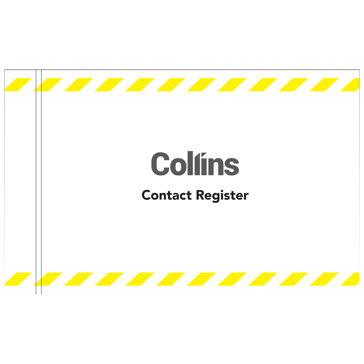 Collins Contact Tracing Register Pad 245 X 297Mm 50Lf - Cafe Supply