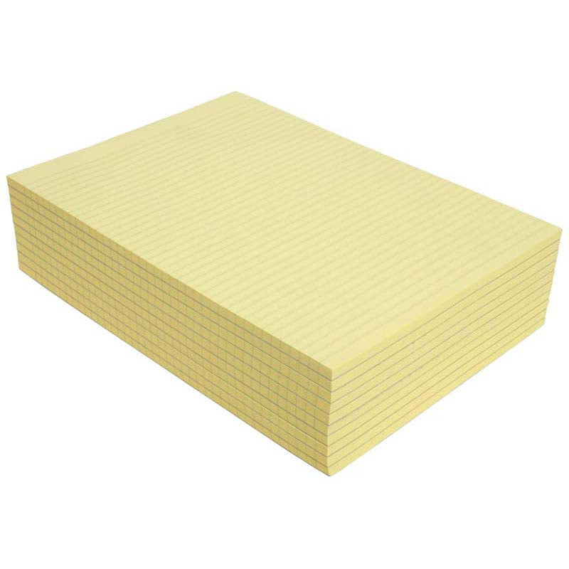 Olympic Topless Pad A4 Yellow 100 Leaf 80gsm - Cafe Supply