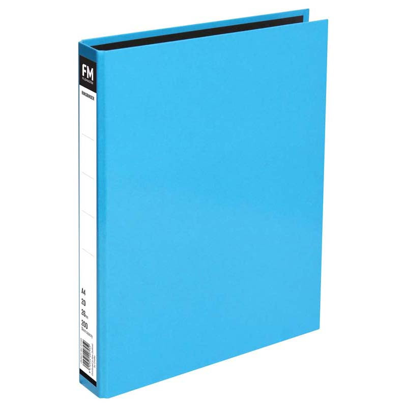 FM Ringbinder Vivid Ice Blue A4 - Cafe Supply