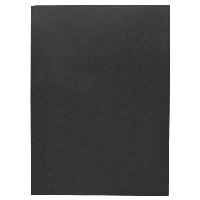 FM Presentation Folder Matte Black Double Pocket 10 Pack 240gsm - Cafe Supply