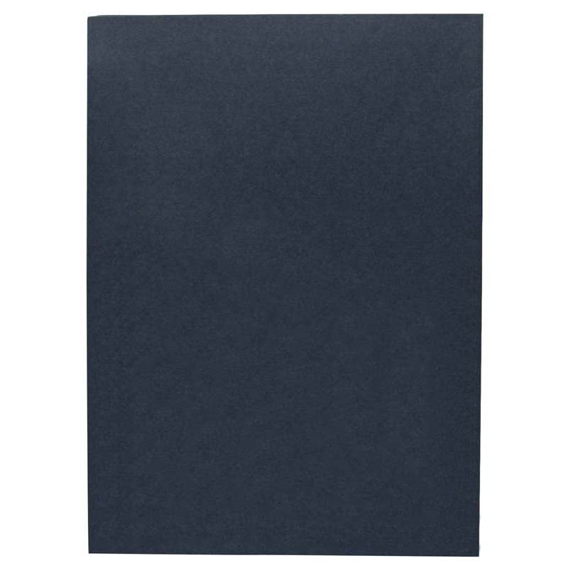 FM Presentation Folder Matte Navy Double Pocket 10 Pack 240gsm - Cafe Supply