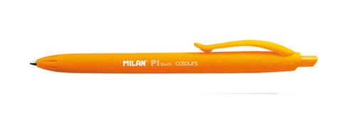 Milan P1 Touch Colours Ballpoint Pen Orange - Cafe Supply