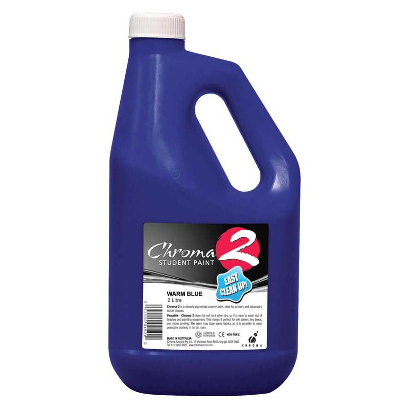 Chroma C2 Paint 2 Litre Warm Blue - Cafe Supply