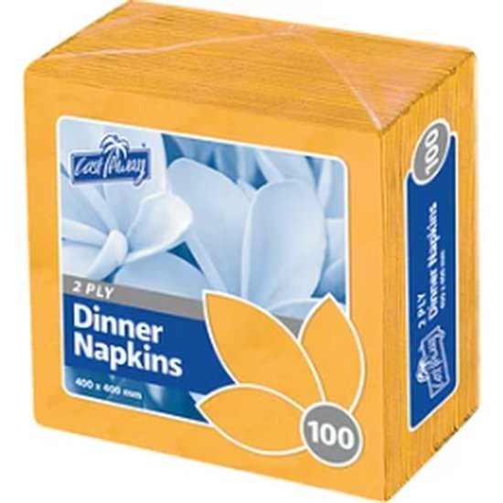 2 Ply Dinner Serviettes - Cafe Supply