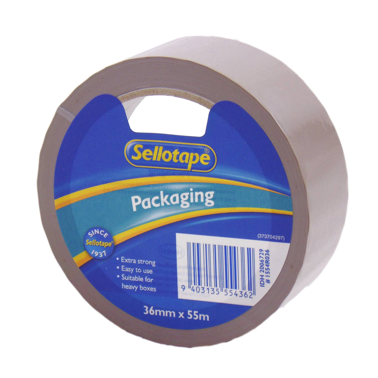 Sellotape 1554R Vinyl Brown 36mmx55m - Cafe Supply