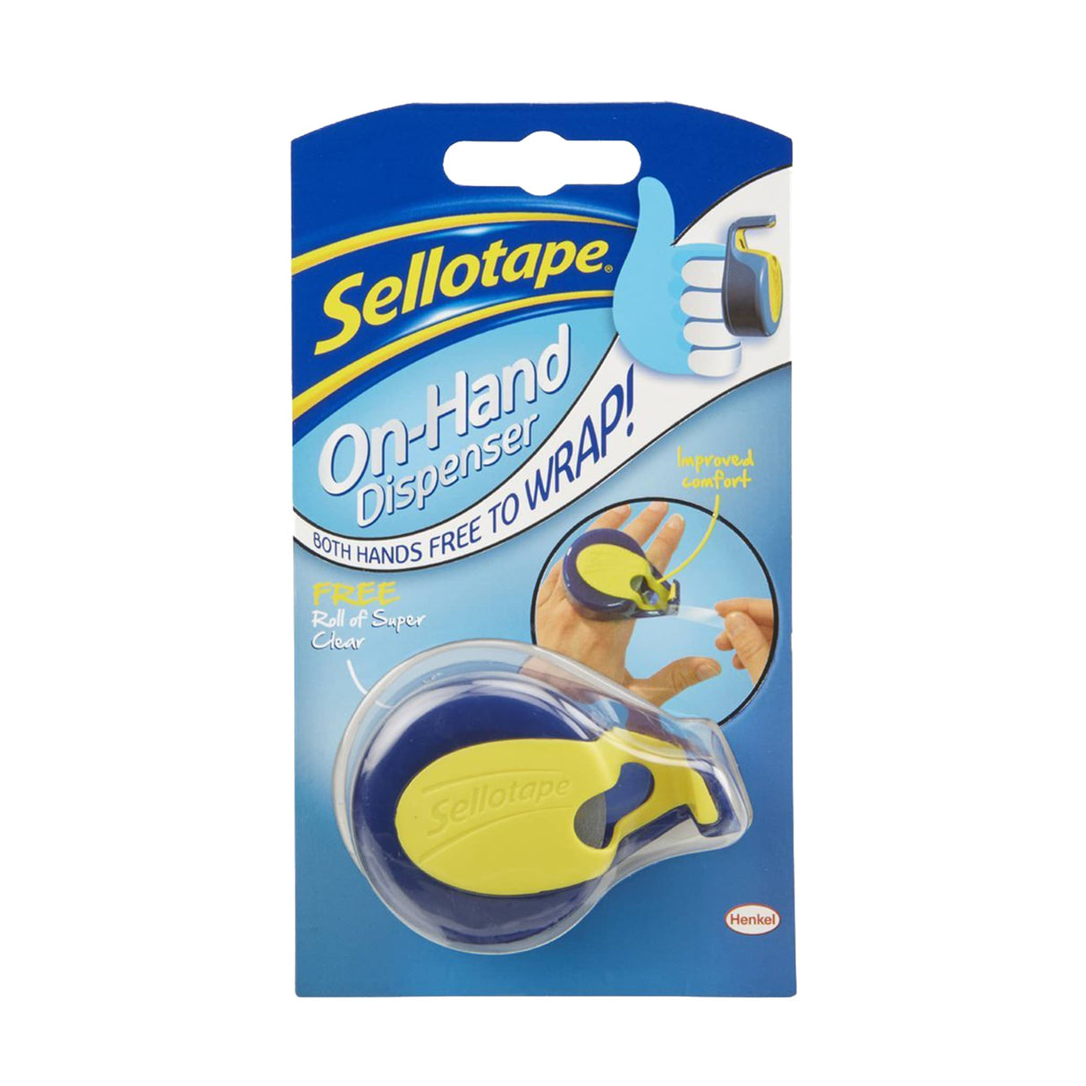 Sellotape On-Hand Dispenser 18mm x 15m - Cafe Supply