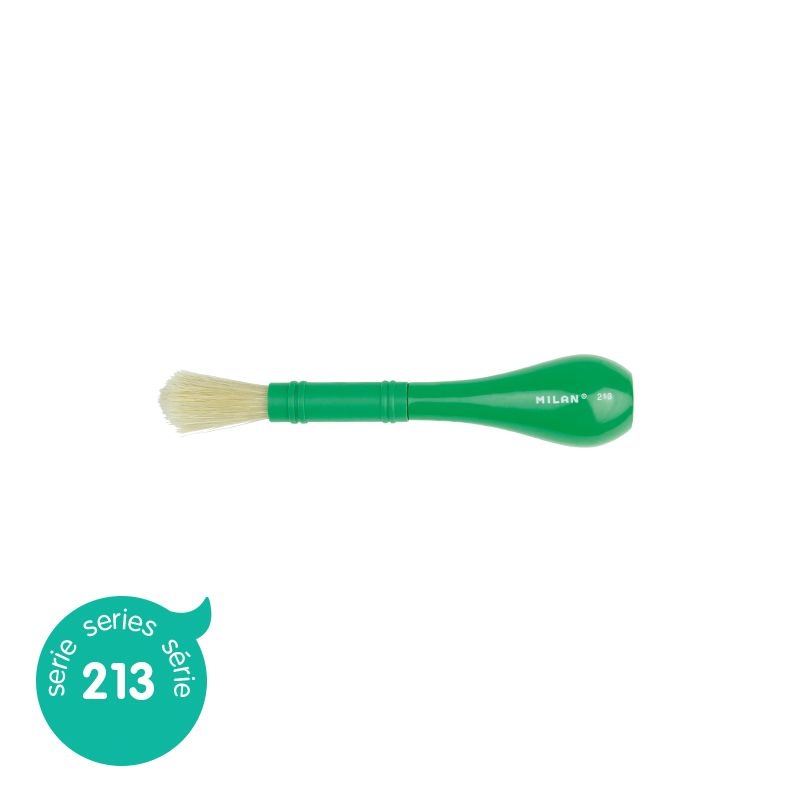 Milan Bristle Brush Plastic Handle 213 Series - Cafe Supply