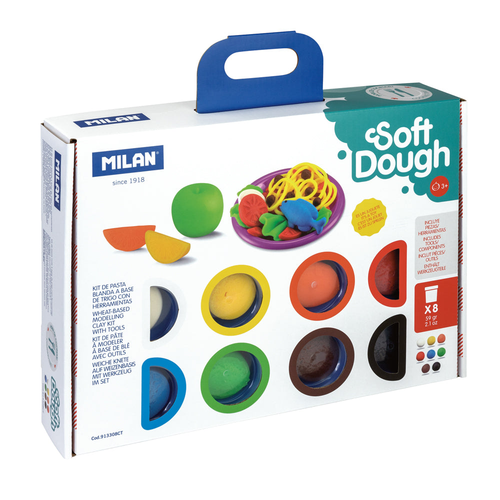 Milan Soft Dough Cooking Time Play Kit - Cafe Supply