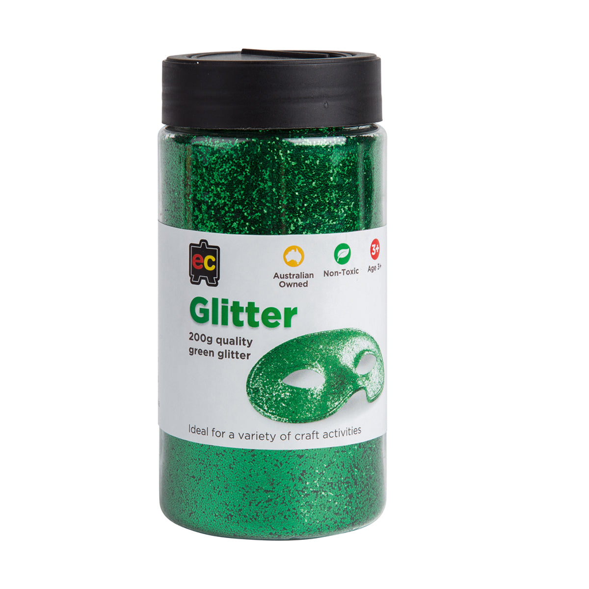 EC Glitter Green 200gm - Cafe Supply