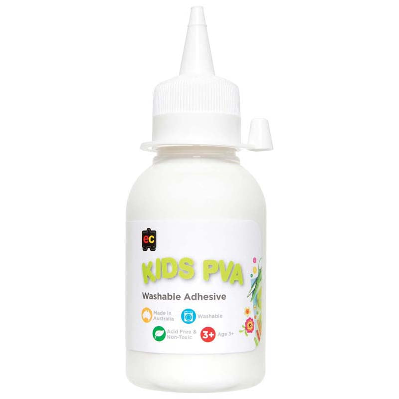 EC Glue Kids Washable PVA 125ml - Cafe Supply