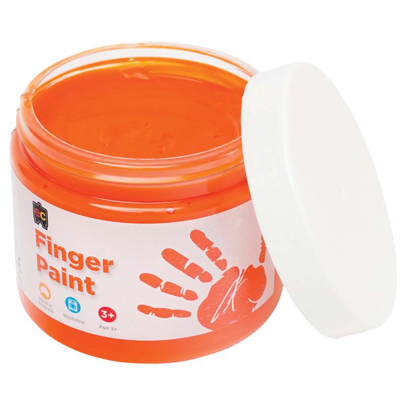EC Finger Paint Orange 250ml - Cafe Supply