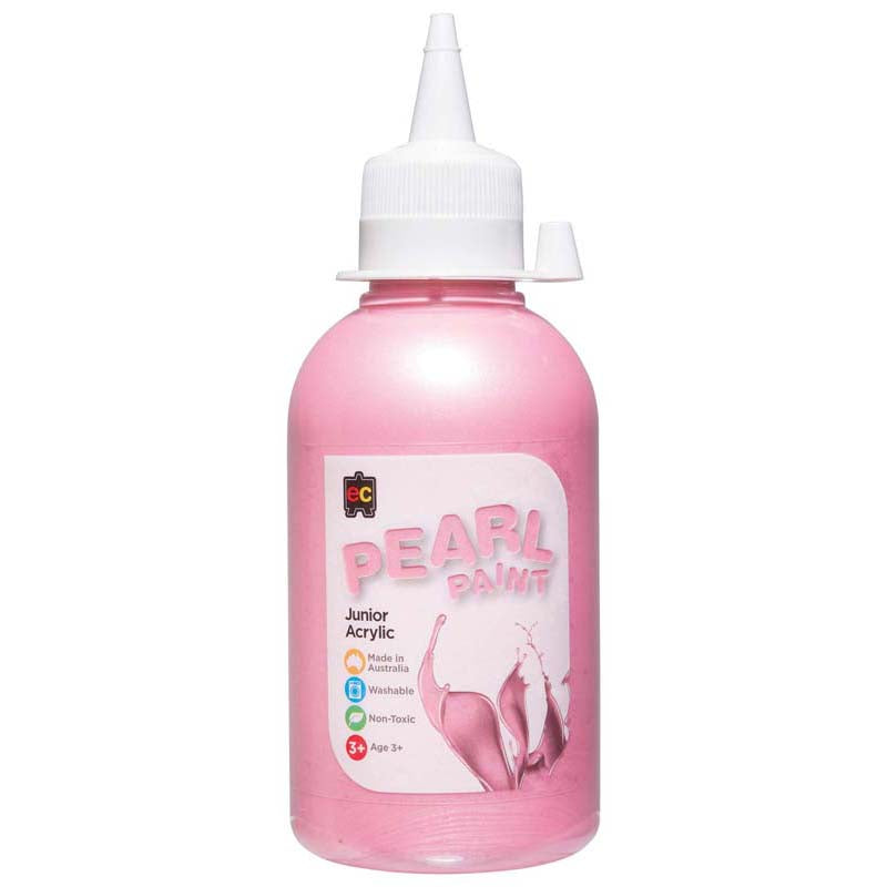 EC Paint Pearl Acrylic Pink 250ml - Cafe Supply