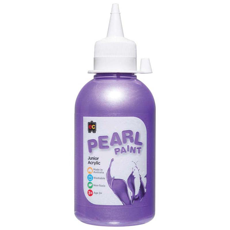 EC Paint Pearl Acrylic Violet 250ml - Cafe Supply