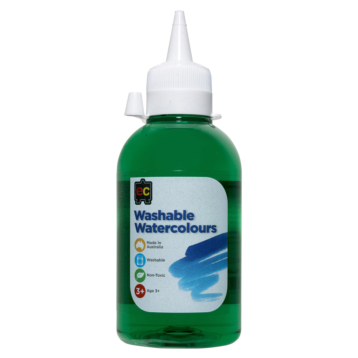 EC Paint Washable Watercolours 250ml Green - Cafe Supply