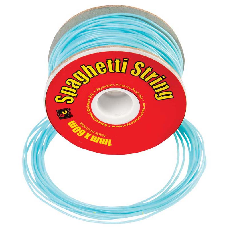 EC String PVC Spaghetti 60m Blue - Cafe Supply