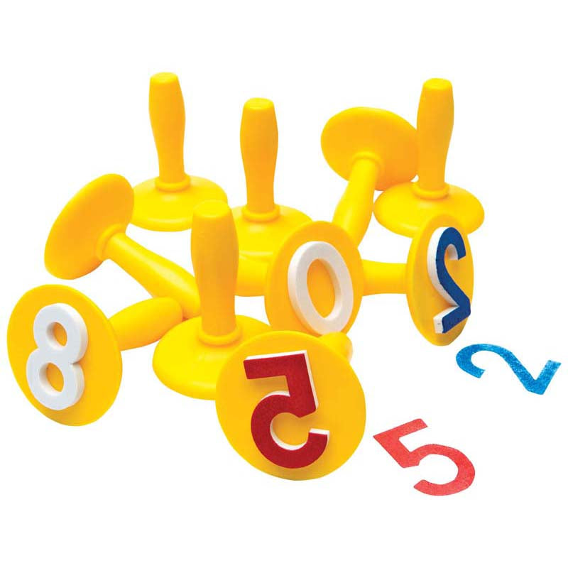 EC Paint Stampers Numbers 0-9 Set Of 10 - Cafe Supply