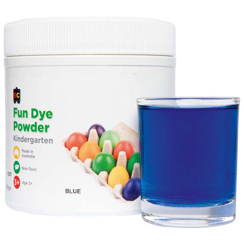 EC Craft Fun Dye Powder Blue 500gms - Cafe Supply