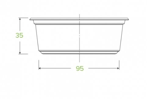 240ML CLEAR BIOBOWL - Cafe Supply