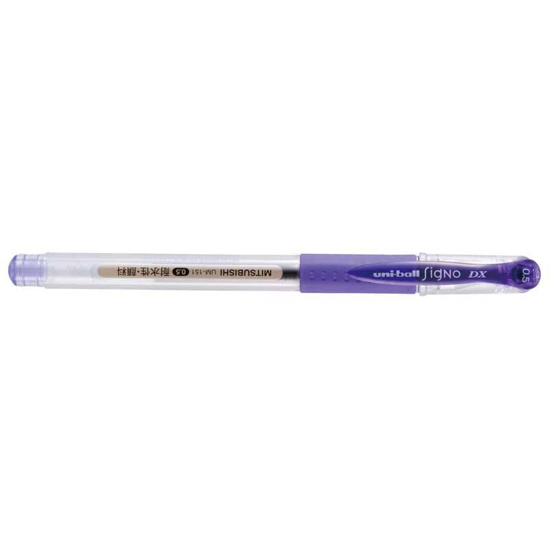 Uni-ball Signo DX 0.5mm Capped Rollerball Violet UM-151-05 - Cafe Supply