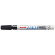 Uni Paint Marker 1.2mm Bullet Tip Black PX-21 - Cafe Supply