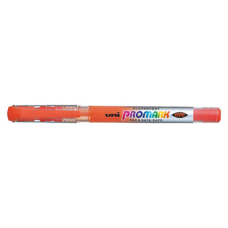 Uni Promark Highlighter 4.0mm Chisel Orange USP-105 - Cafe Supply