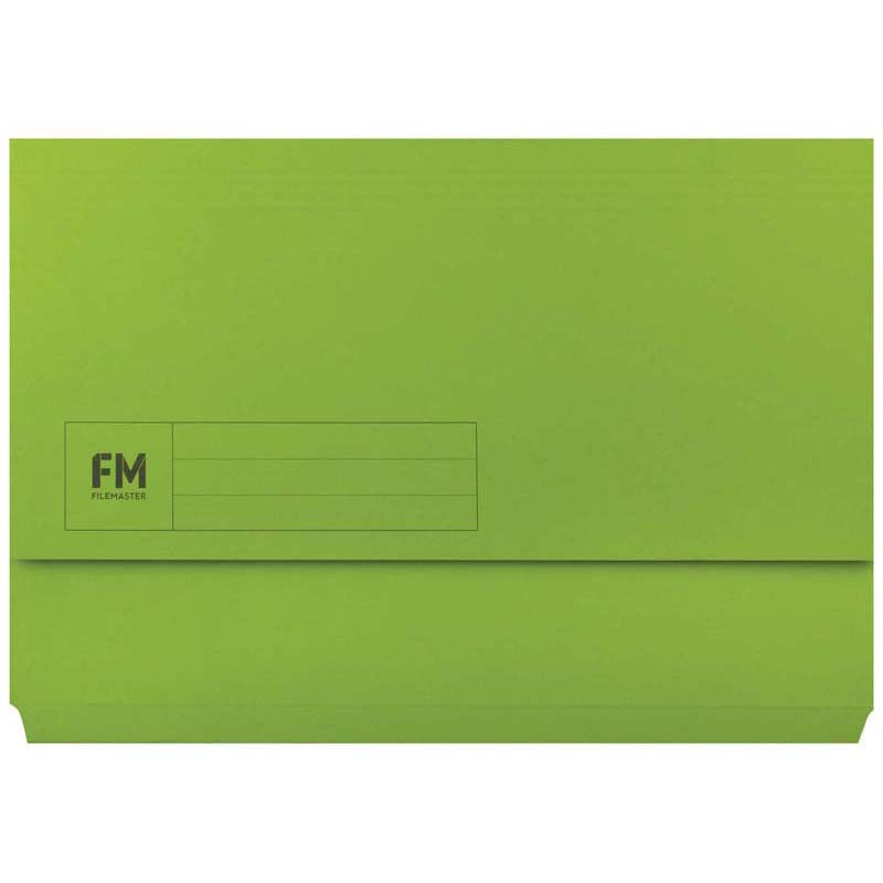 FM Document Wallet Green Foolscap - Cafe Supply