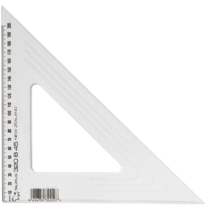 Taurus Set Square 32cm 45 - Cafe Supply