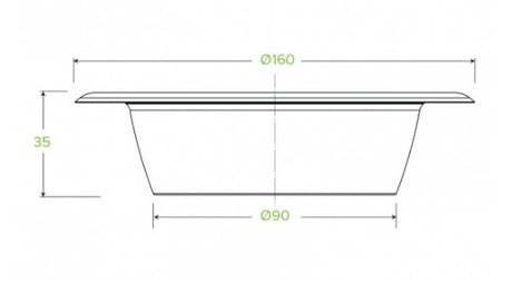 390ML / 12OZ WHITE BIOCANE BOWL - Cafe Supply
