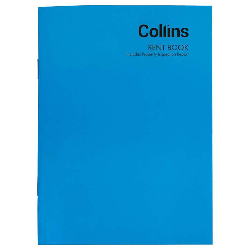 Collins Rent Book 12 Leaf 102x148mm - Cafe Supply