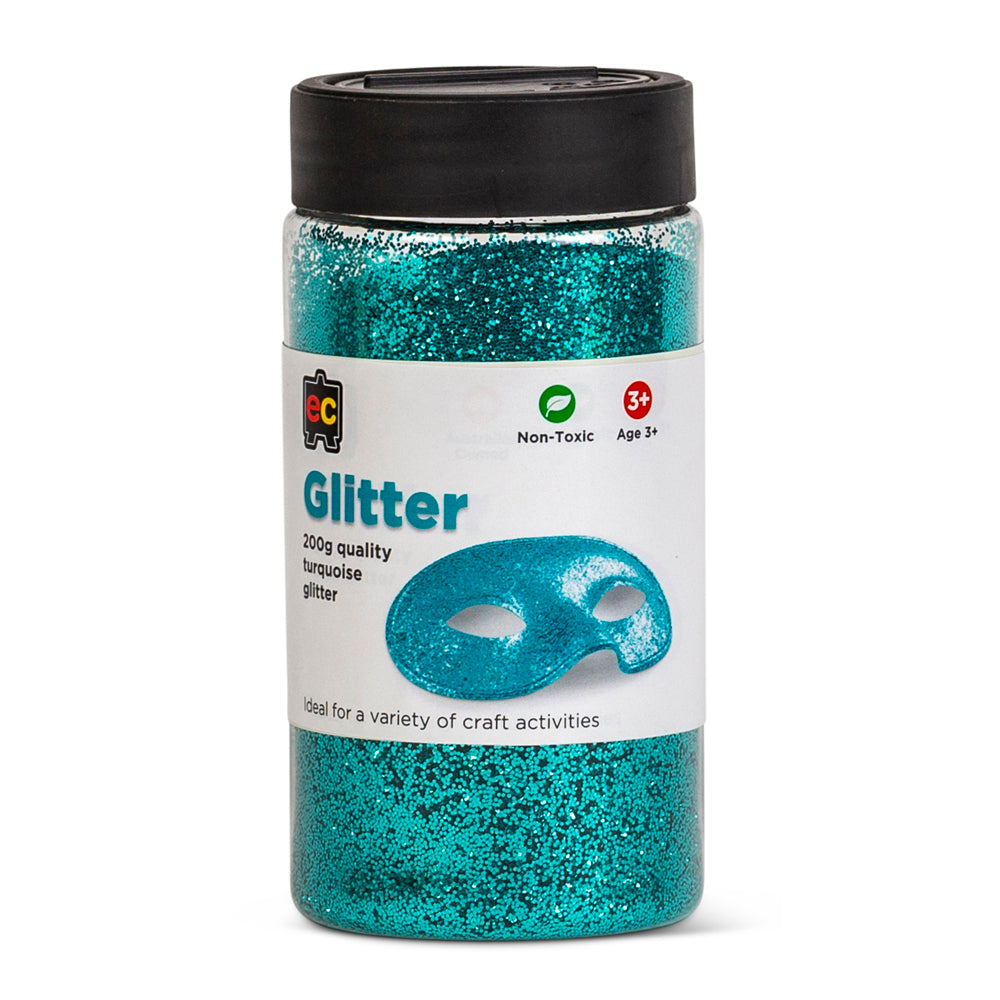EC Glitter Turquoise 200gm - Cafe Supply