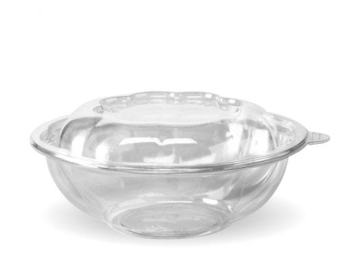 840ML / 24OZ CLEAR SALAD BIOBOWL - Cafe Supply