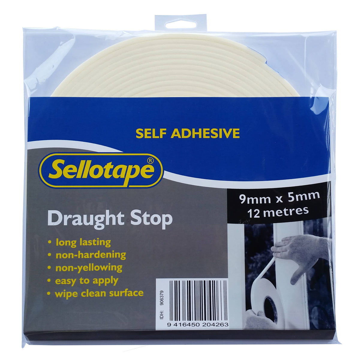 Sellotape Draught Stop 5mmx9mmx12m - Cafe Supply