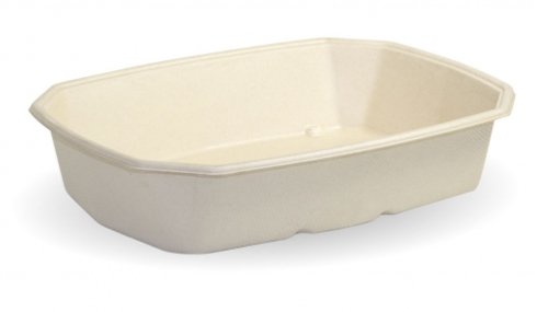 950ML NATURAL BIOCANE OCTA TAKEAWAY BASE - Cafe Supply