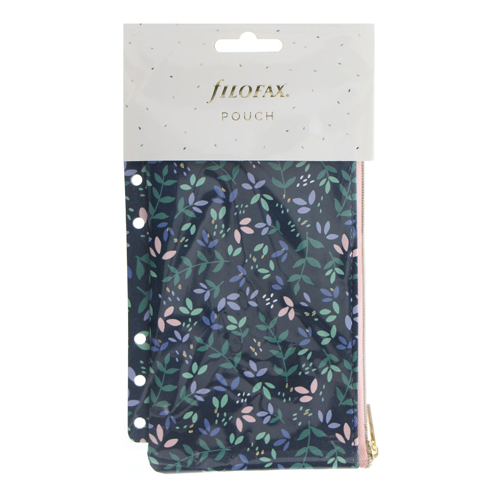 Filofax Garden Zipper Pouch - Cafe Supply