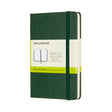 Moleskine Notebook Pocket Plain Myrtle Green Hard - Cafe Supply
